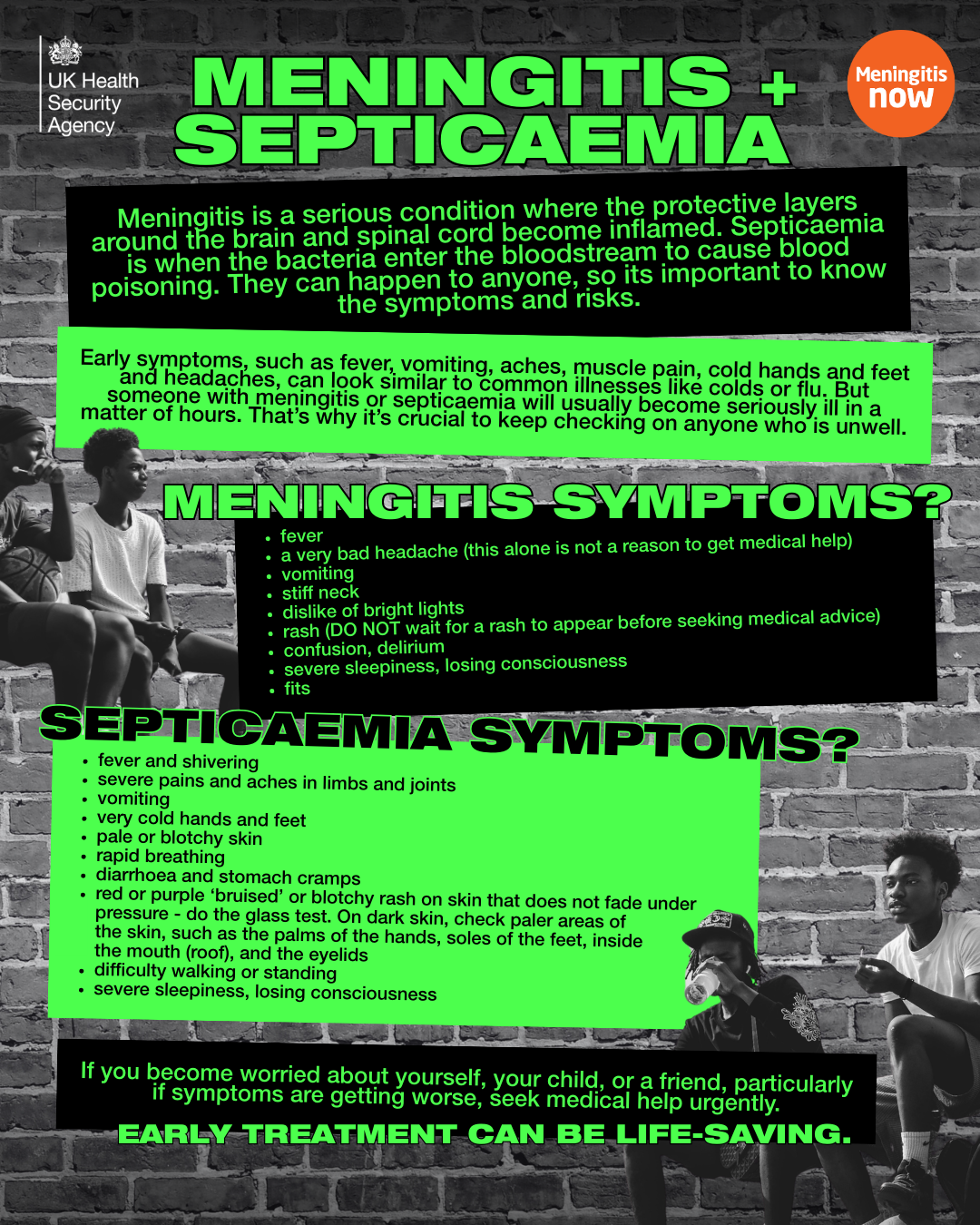 Meningitis Septicaemia Symptoms Asset